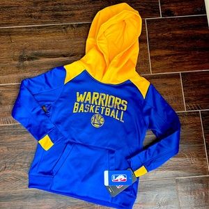 💥KIDS Warriors Basketball Hoodie- NWT